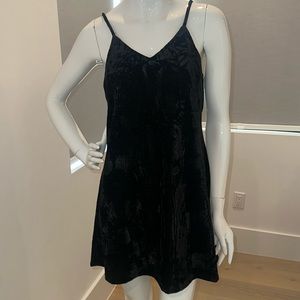 Crushed velvet LBD